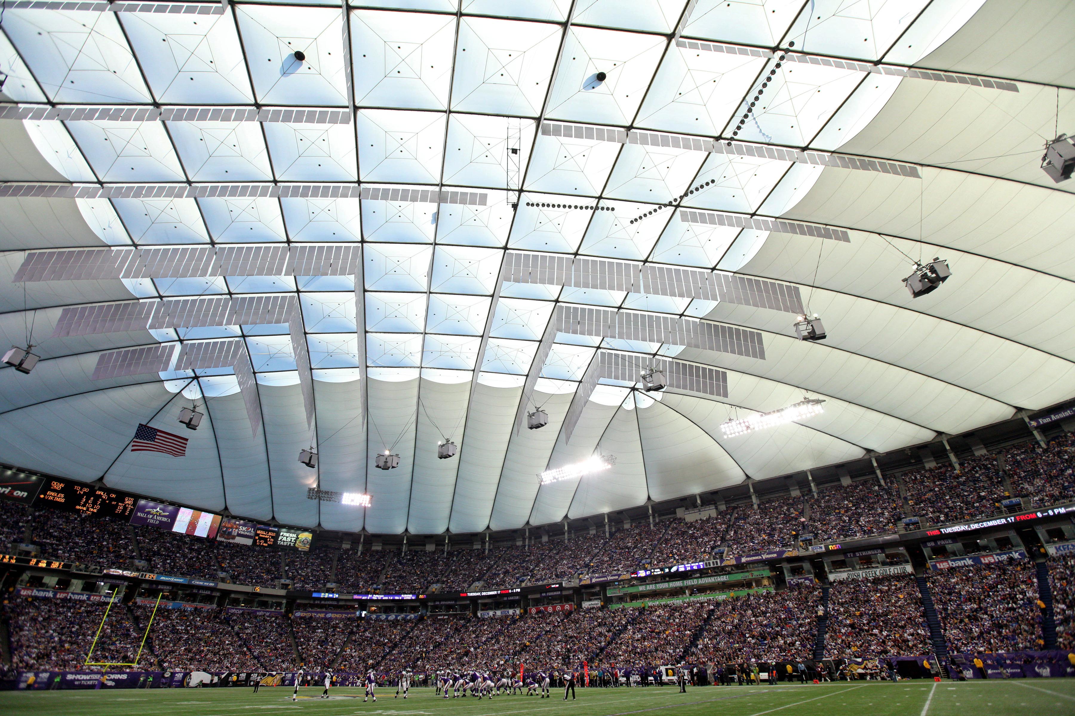 Metrodome - History, Photos & More of the Minnesota Vikings former NFL  stadium