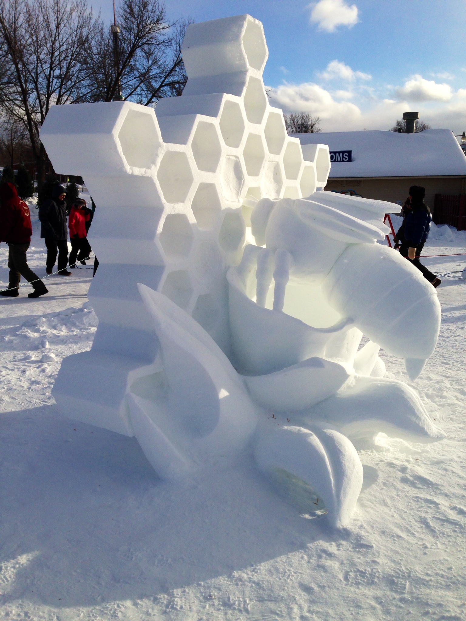 Snow sculpture contest winners announced in St. Paul | kare11.com