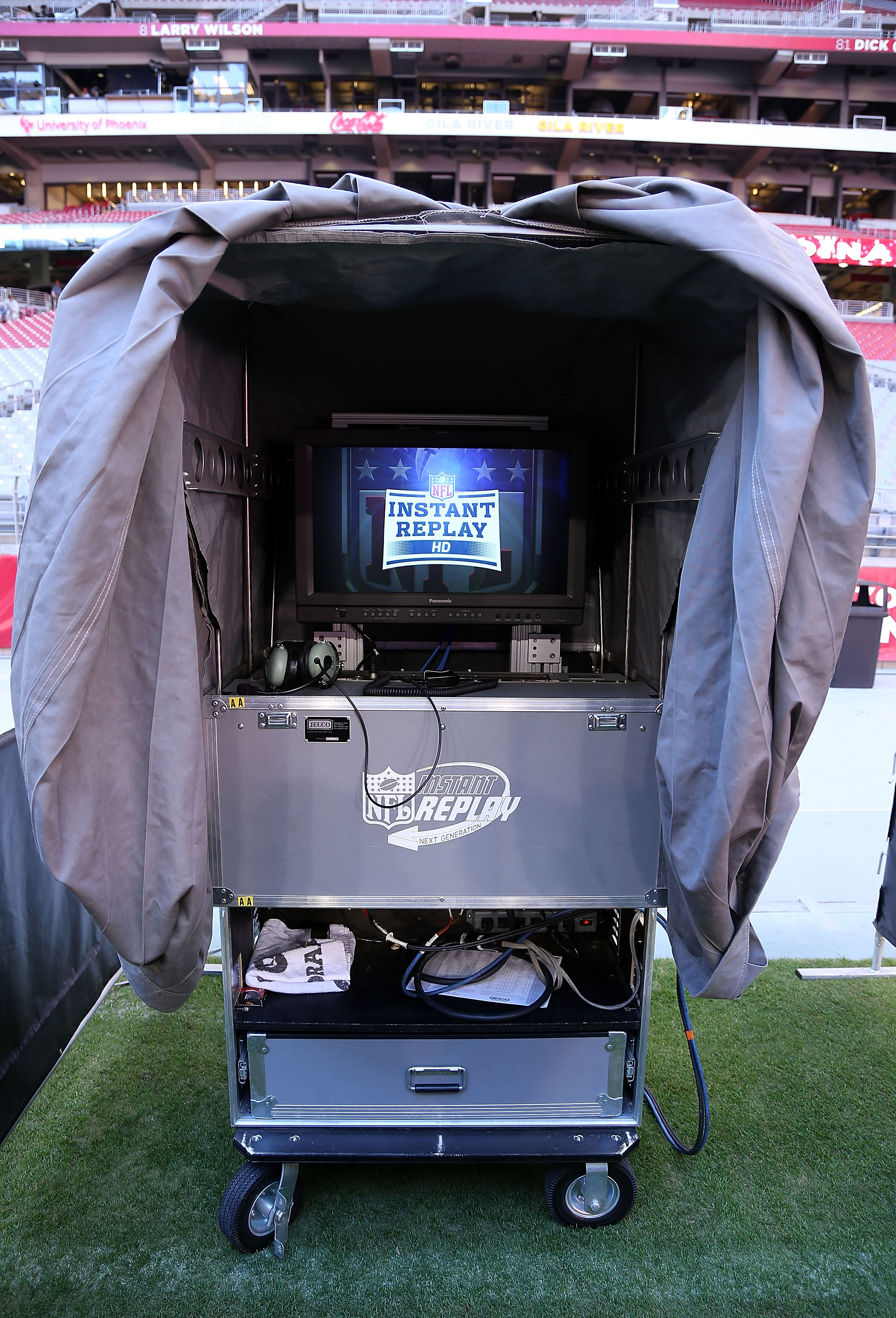 Nfl instant replay booth 