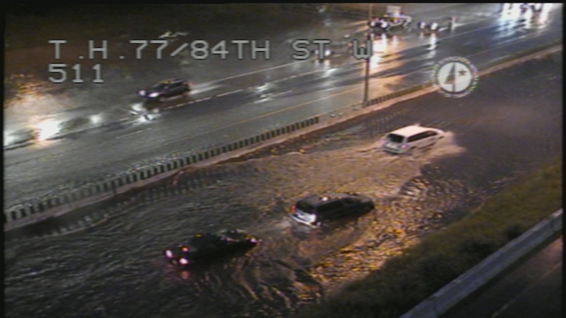 Dangerous driving conditions in Bloomington