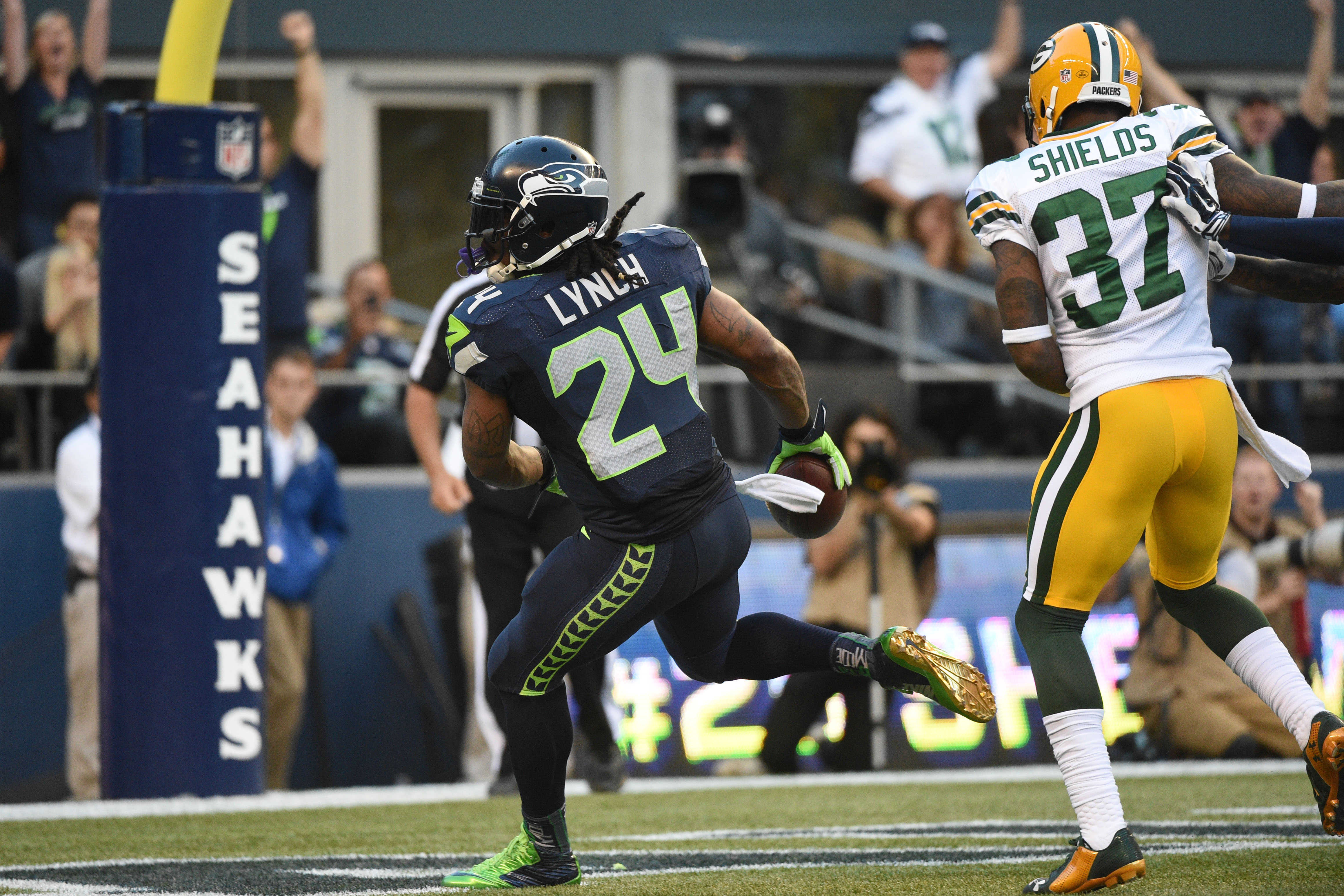 Wilson led Seahawks over Packers 2014 NFC Championship game