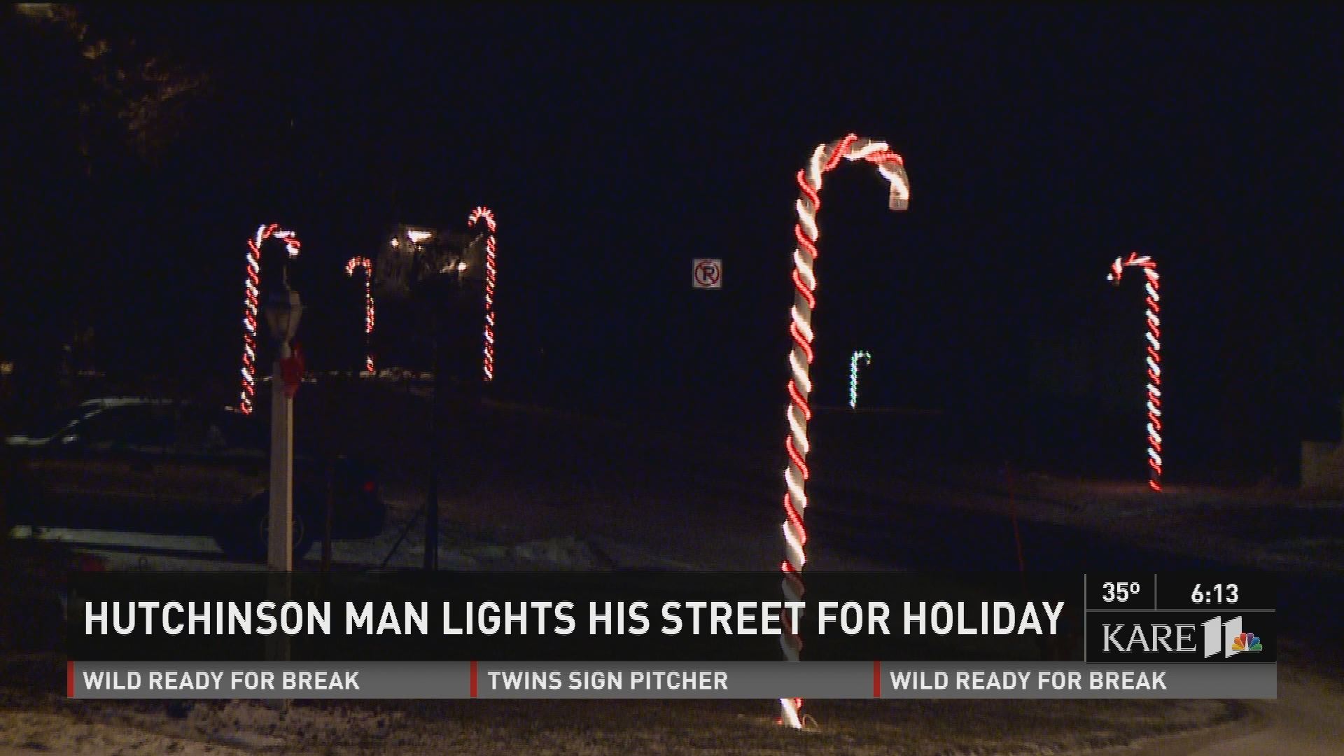 Meet Hutchinson's Candy Cane man