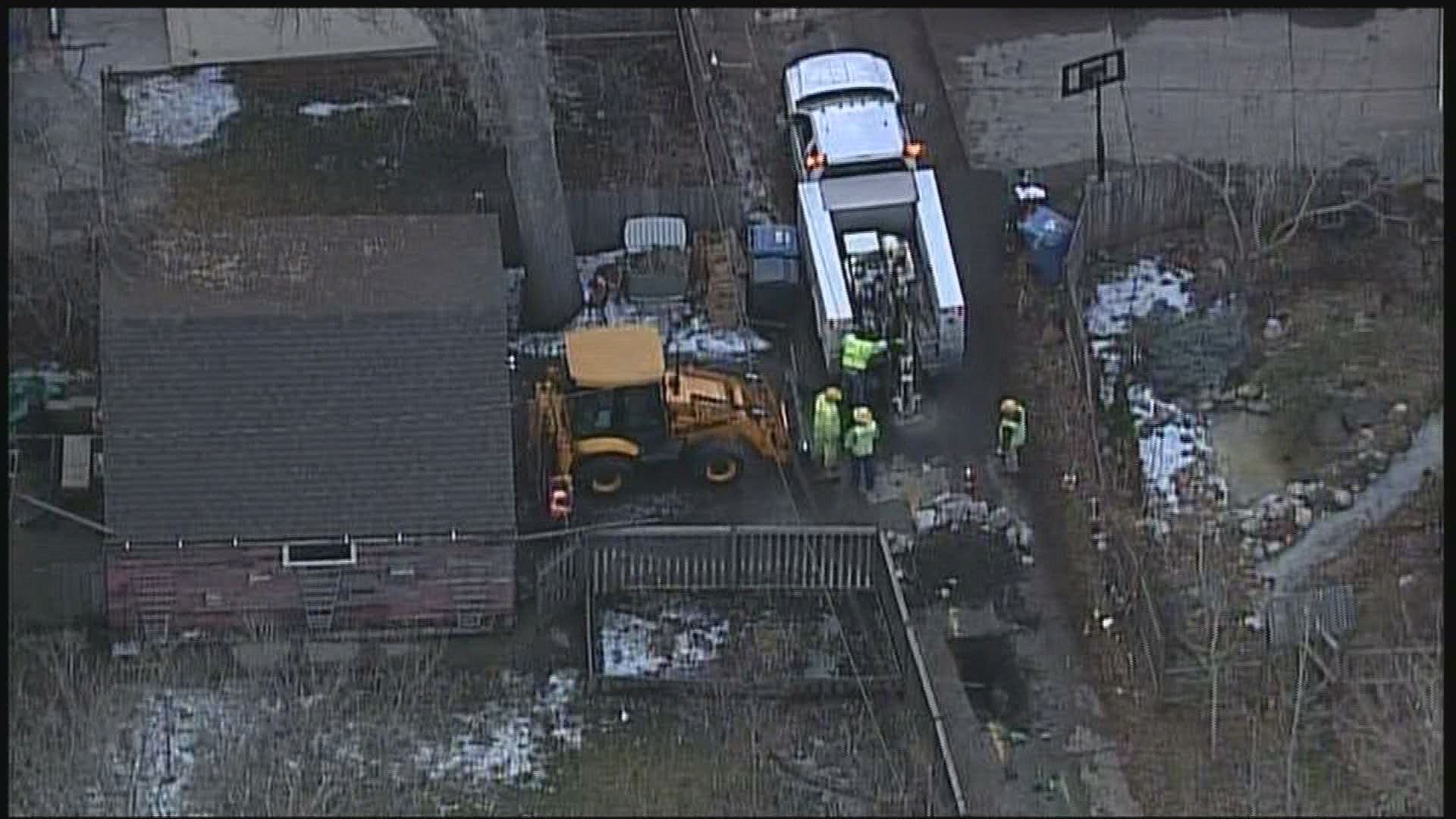 Residents evacuated after gas leak near Minnehaha Pkwy