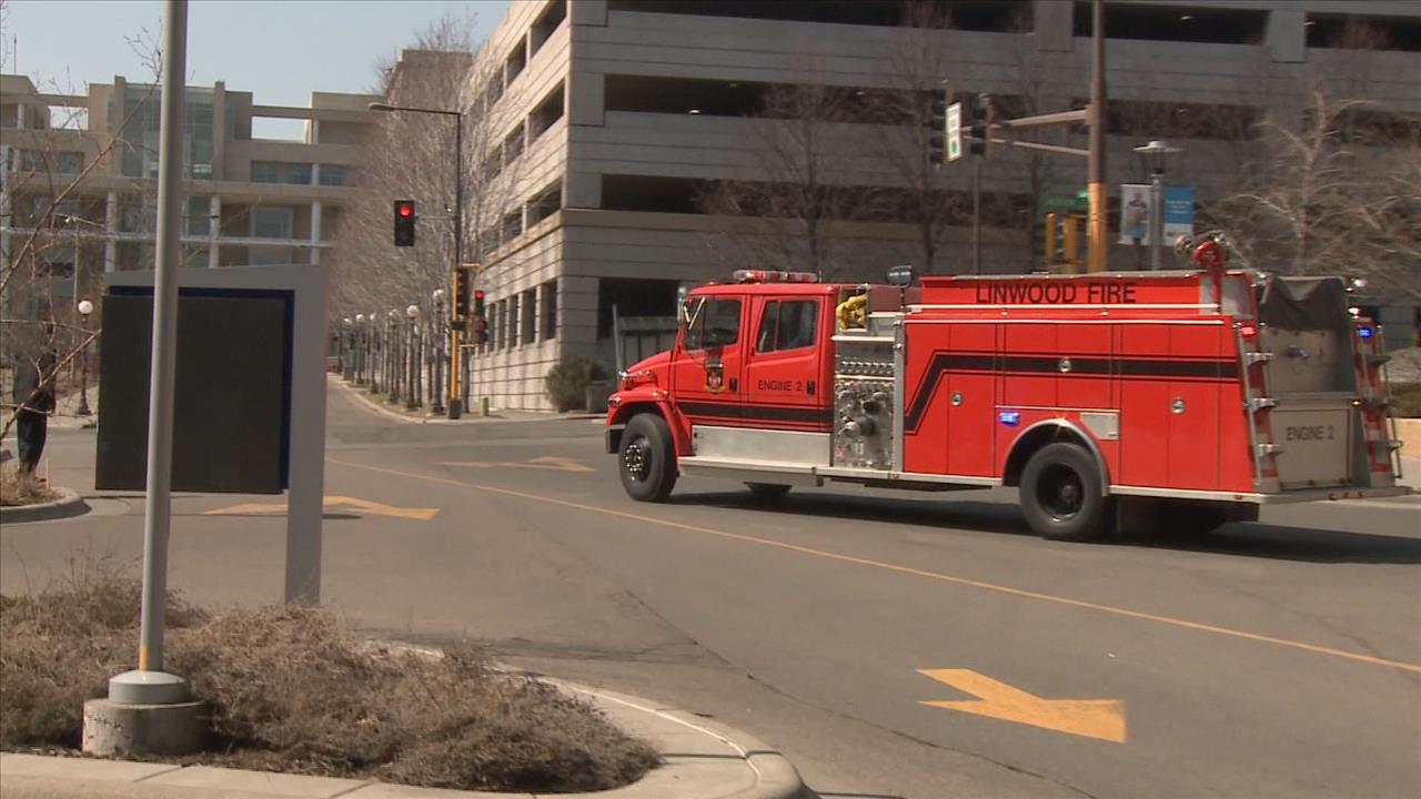 Teen gets fire truck ride home after surgery