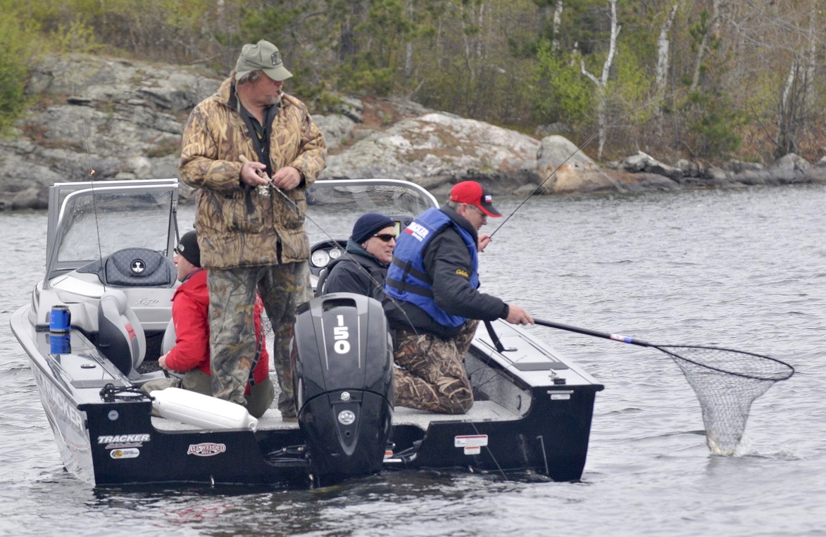 Dayton opens MN walleye season on Lake Vermilion