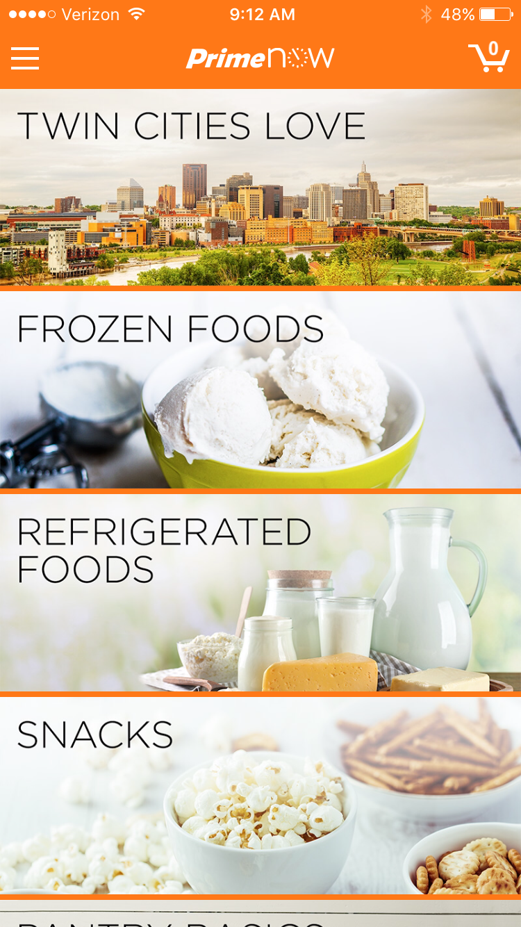 Amazon Prime rolls out 1hour delivery service