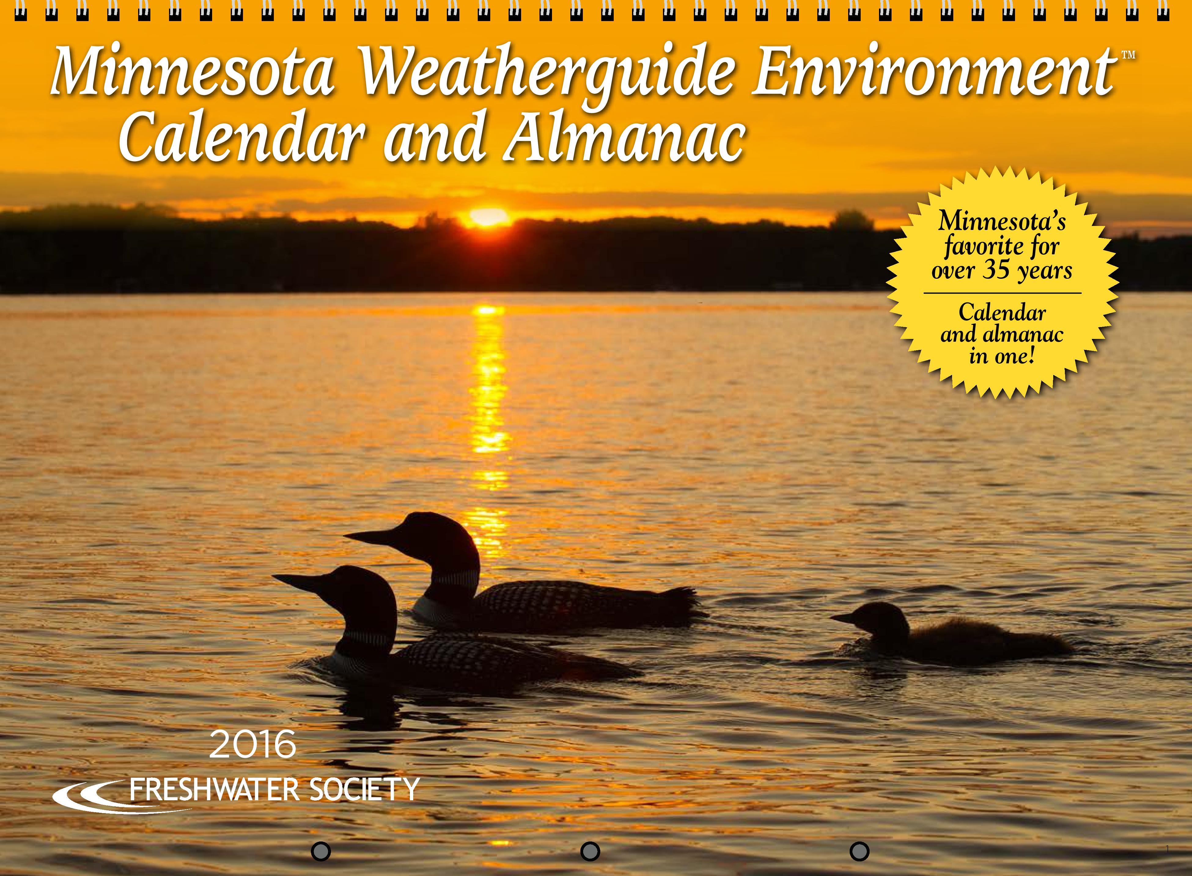 2016 Weatherguide Calendars now available