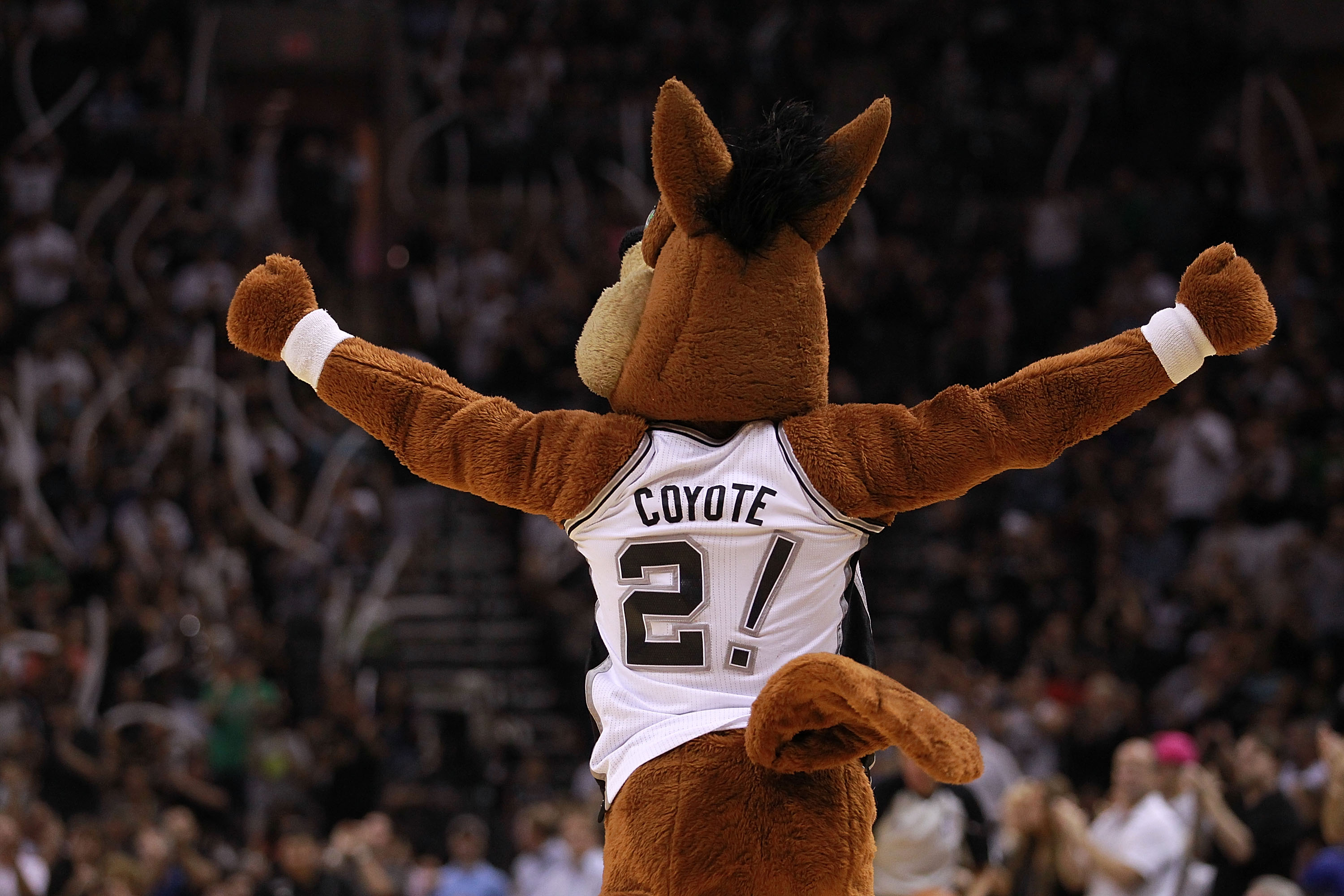 The #NBAIsBack and we want to see your favorite jersey! @spurs Coyote
