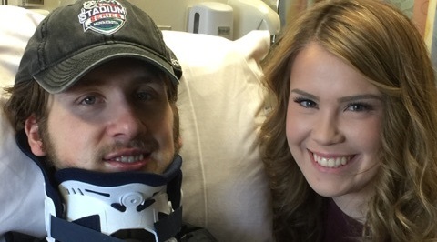 Exclusive: 1-on-1 with injured hockey player, Matt Olson