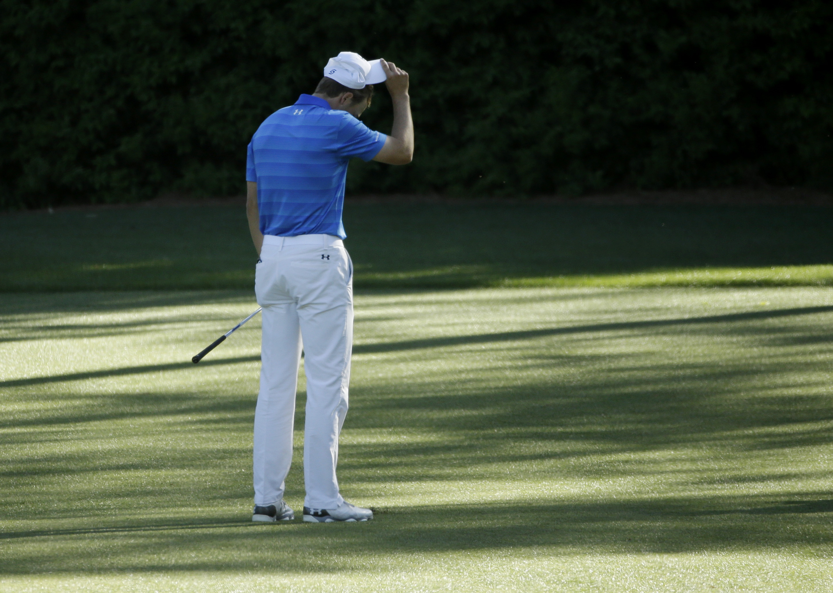 Jordan Spieth the Masters at Augusta National Golf Club April 10