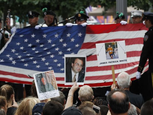 Here are the nearly 3,000 names on the 9/11 Memorial