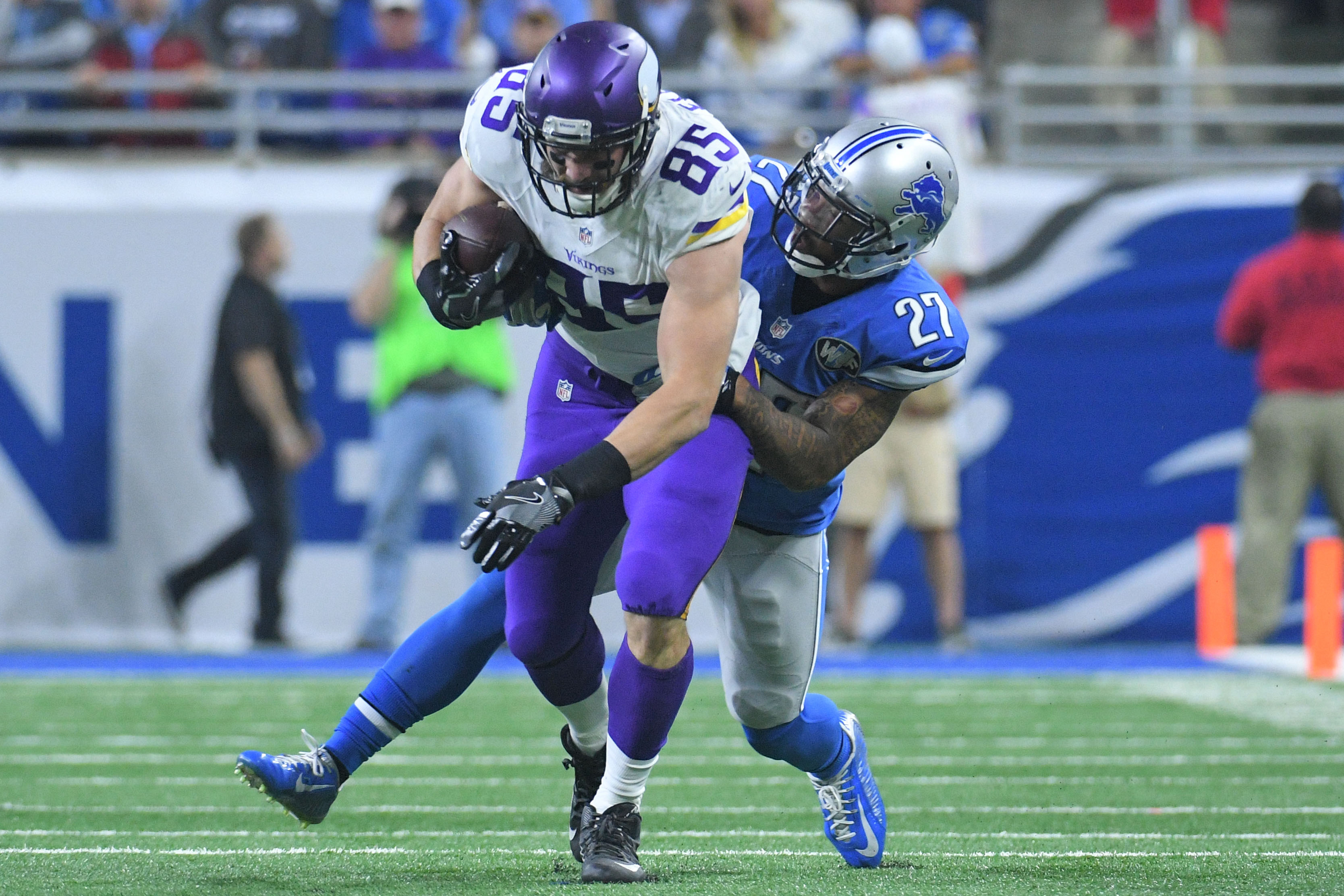 Minnesota Vikings defeat Detroit Lions at Ford Field