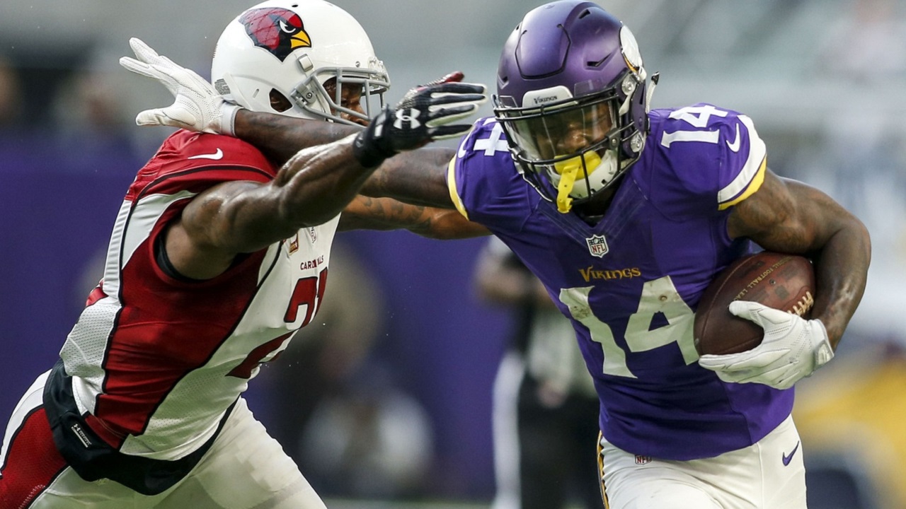 Injury-ravaged Vikings get WR Stefon Diggs back at practice