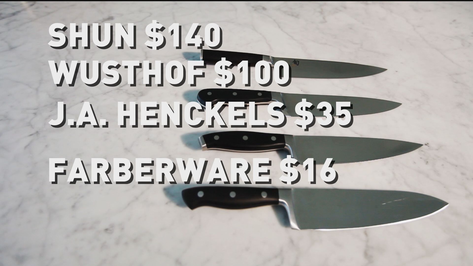 Are expensive kitchen knives really worth the cost?