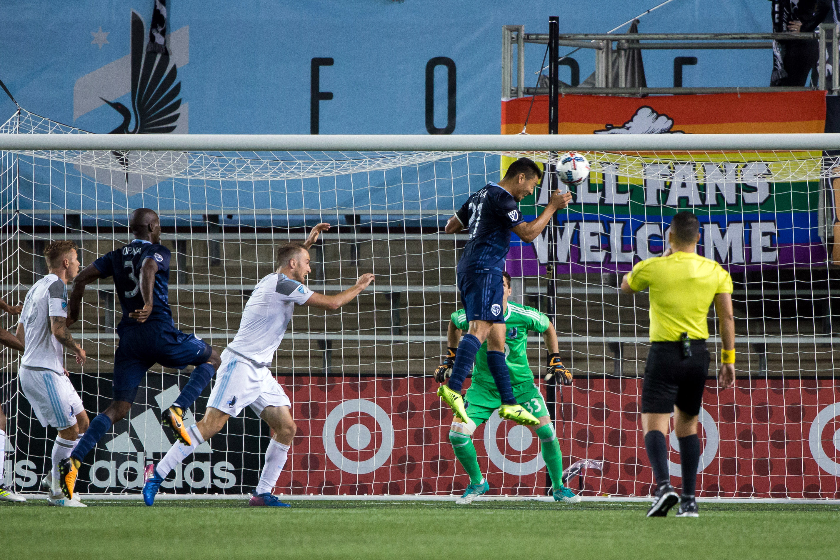 Kallman, Minnesota United earn draw with Sporting KC | kare11.com
