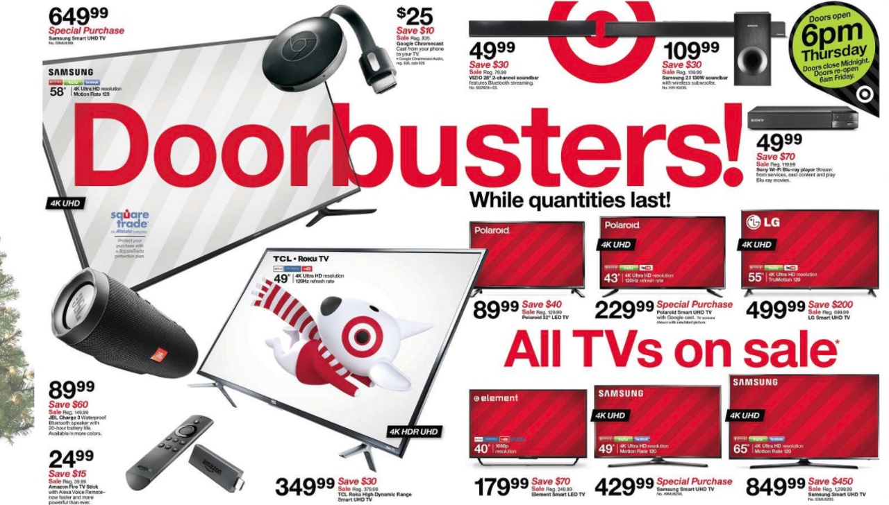 Target Black Friday Deals: Sales at Target on Thanksgiving