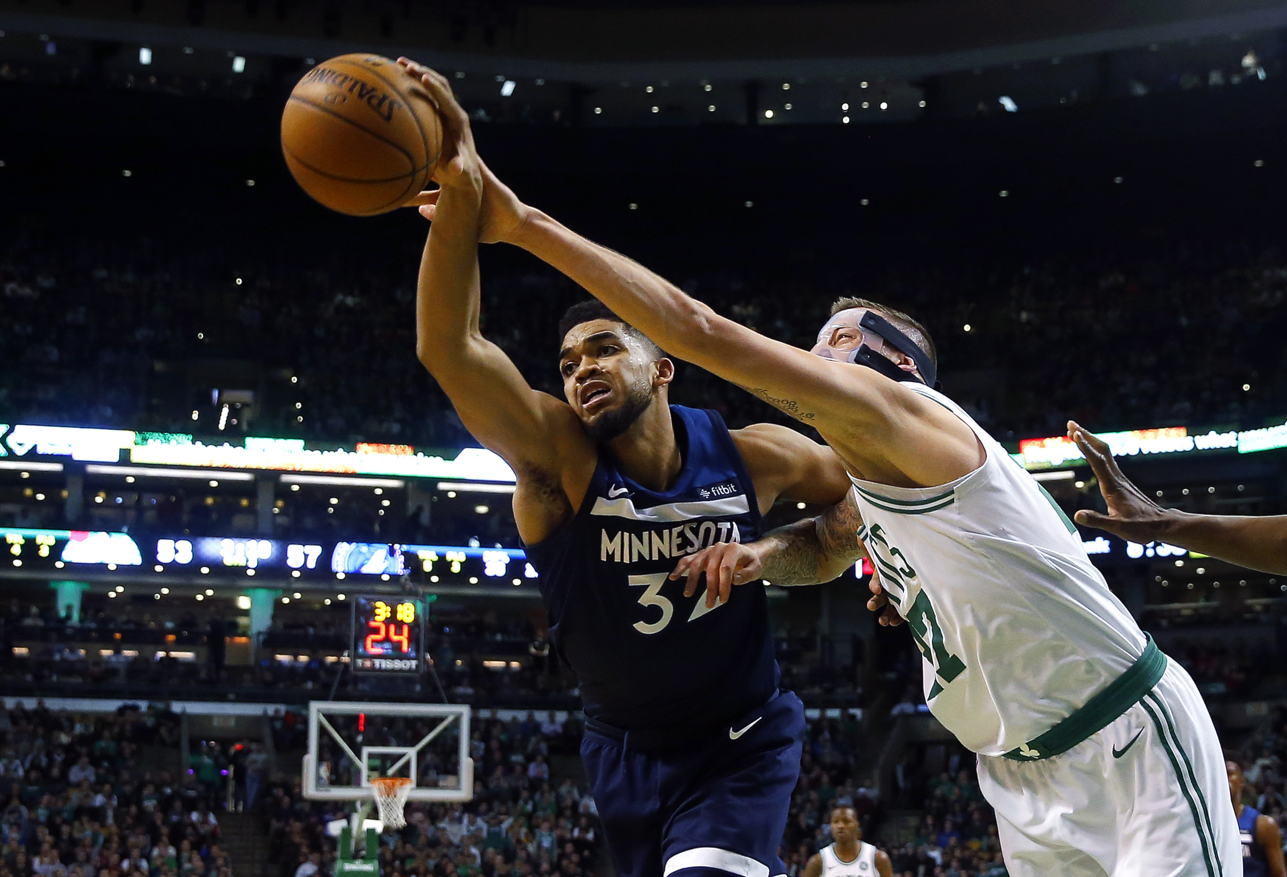 Boston Celtics defeat Minnesota Timberwolves