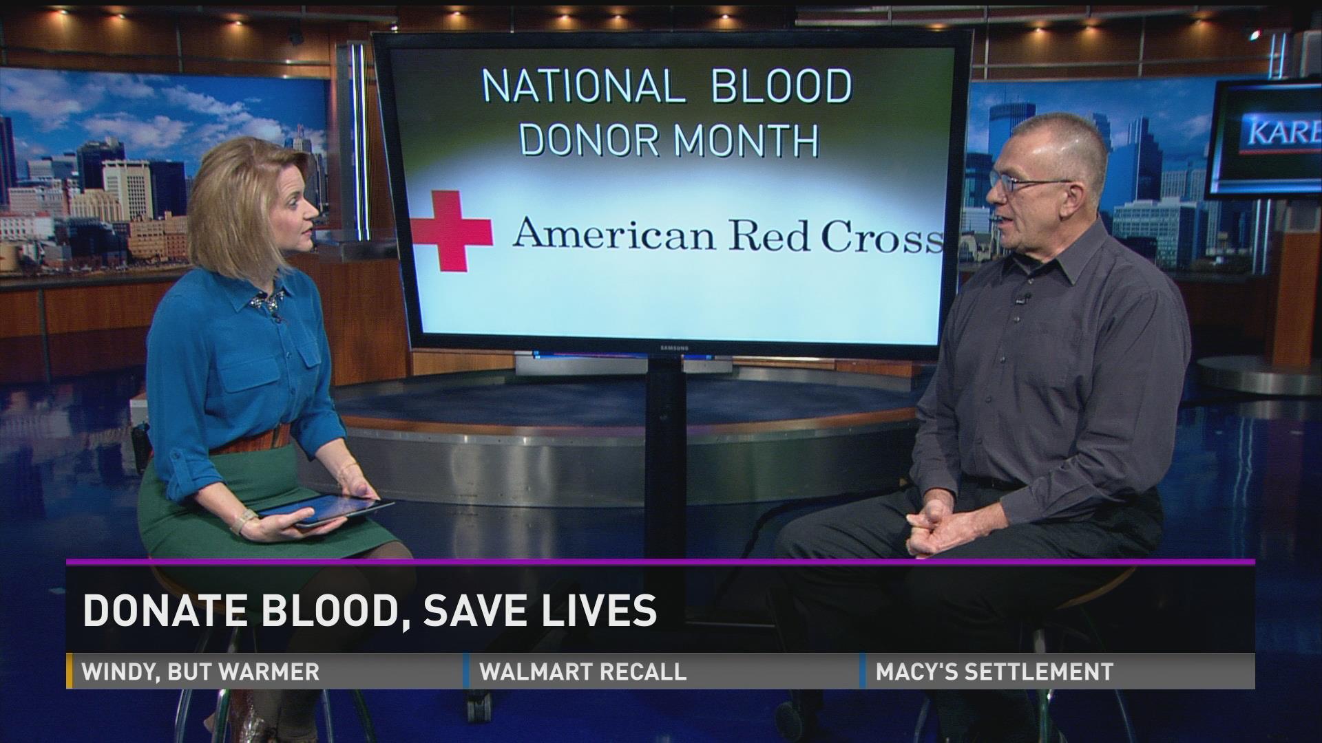 100 gallon blood donor talks importance of donating | kare11.com