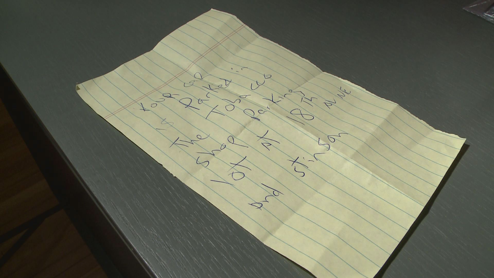 Unsigned note to man with cancer goes viral | kare11.com