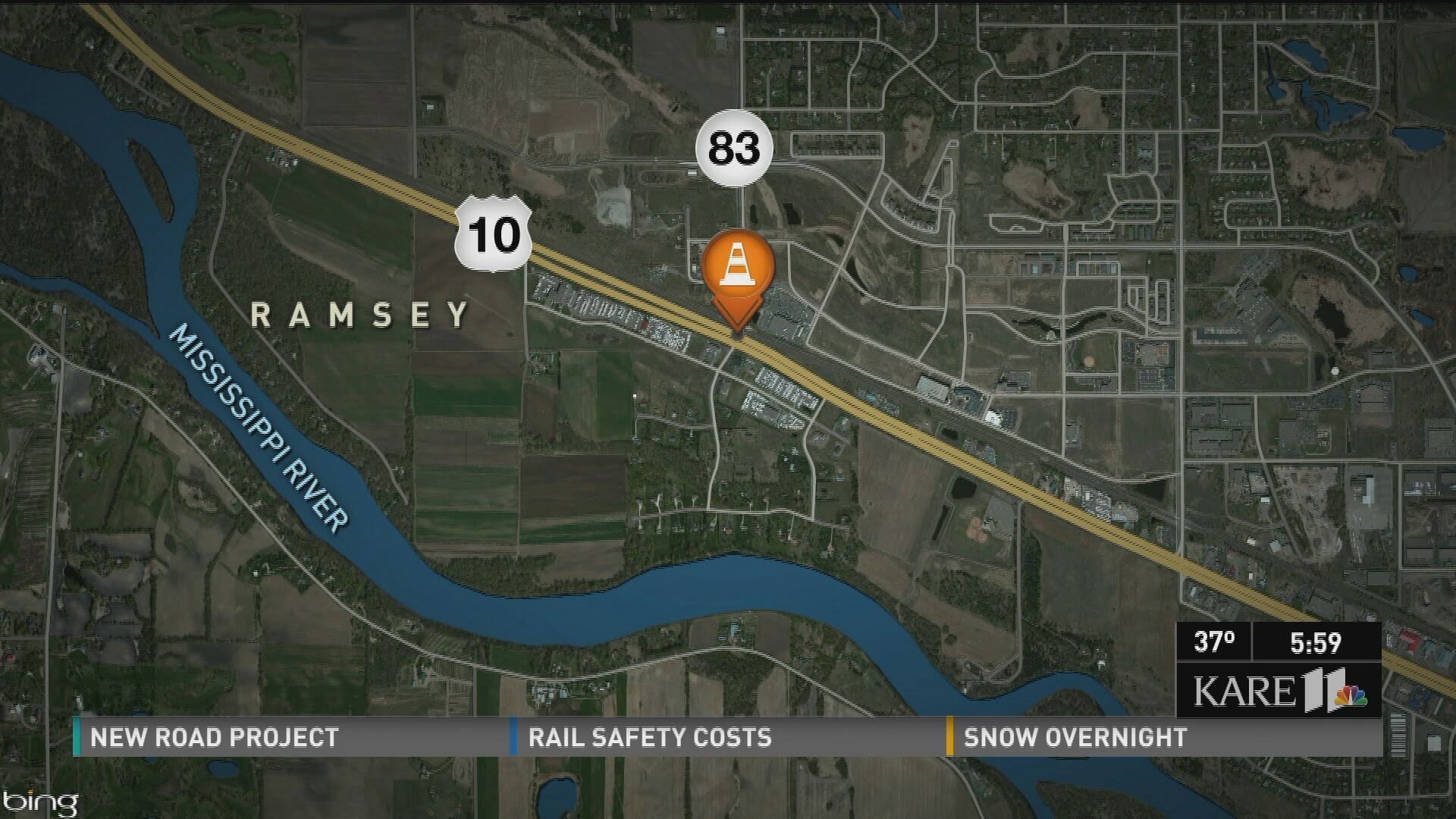 New interchange to be built on Highway 10 in Ramsey | kare11.com